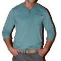 191 Unlimited Men's Sea Foam Henley Tee