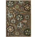 Woven Brown Bassler Viscose Rug (5'2 x 7'6)