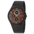Skagen Men's 'Titanium' Black Titanium Quartz Watch