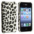 BasAcc Grey Leopard Snap-on Case for Apple iPhone 4/ 4S