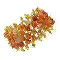 Lovely Carnelian Stone Beaded Toggle Bracelet (Philippines)