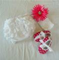 Just Girls Ruffles Bloomer Gift Set & Shoes