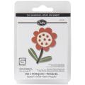 Sizzix Sizzlits Figgy Pudding Flower With Leaves Singles Die