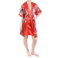 Hailey Jeans Co. Women's 2-piece Satin Robe/ Chemise Set