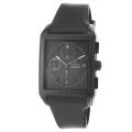 Maurice Lacroix Men's 'Pontos' Black Dial Black Silicone Strap Watch