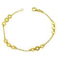 14k Yellow Gold Fiore Rondo Bracelet