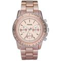 Fossil Women's Stella Blush Aluminum Chronograph Watch