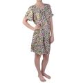 Journee Collection Women's Butterfly Print Knee Length House Dress