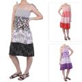Journee Collection Women's Multi-print Spaghetti Strap Sundress