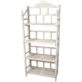 Distressed Slatted Shelving Unit (China)