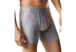 Hanes Assorted-color Cotton Boxer Briefs (Value Pack of Four)