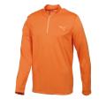Puma Men's Golf Performance Vibrant Orange Long Sleeve Polo