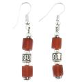Carnelian Agate Earrings (Thailand)