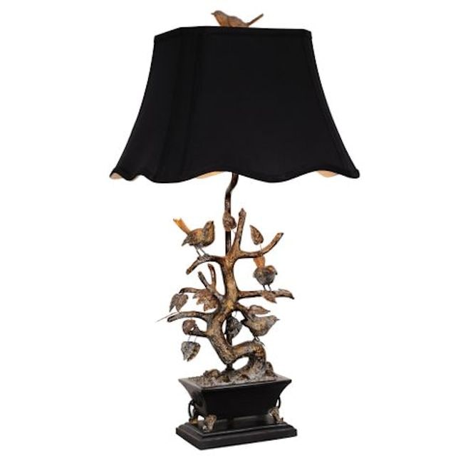 Couture Lamps 32inch Brass Bird Table Lamp 14228419