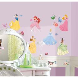 Disney's Princess Peel and Stick Wall Decals with Gems