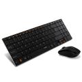 Rapoo OEM Black Ultra-Slim Wireless Mouse/ Black Keyboard Combo E9060