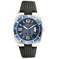 Croton Men's 'Croton' Black Textured Rubber Watch