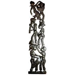 Great Prices Haitian Vertical Soiree Design Metal Art (Haiti)