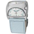 Lucien Piccard Women's 'Junior Stratosphere' Blue Leather Watch