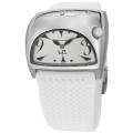 Lucien Piccard Women's 'Junior Stratosphere' White Rubber Watch