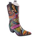 Journee Collection Women's Cowboy Style Fashion Rainboots