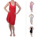 Journee Collection Women's Rosette Accent Satin Nightgown