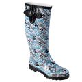 Hailey Jeans Co Women's Graphic Print Rainboots