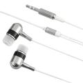 INSTEN Silver/ Black 3.5mm In-Ear Stereo Headset