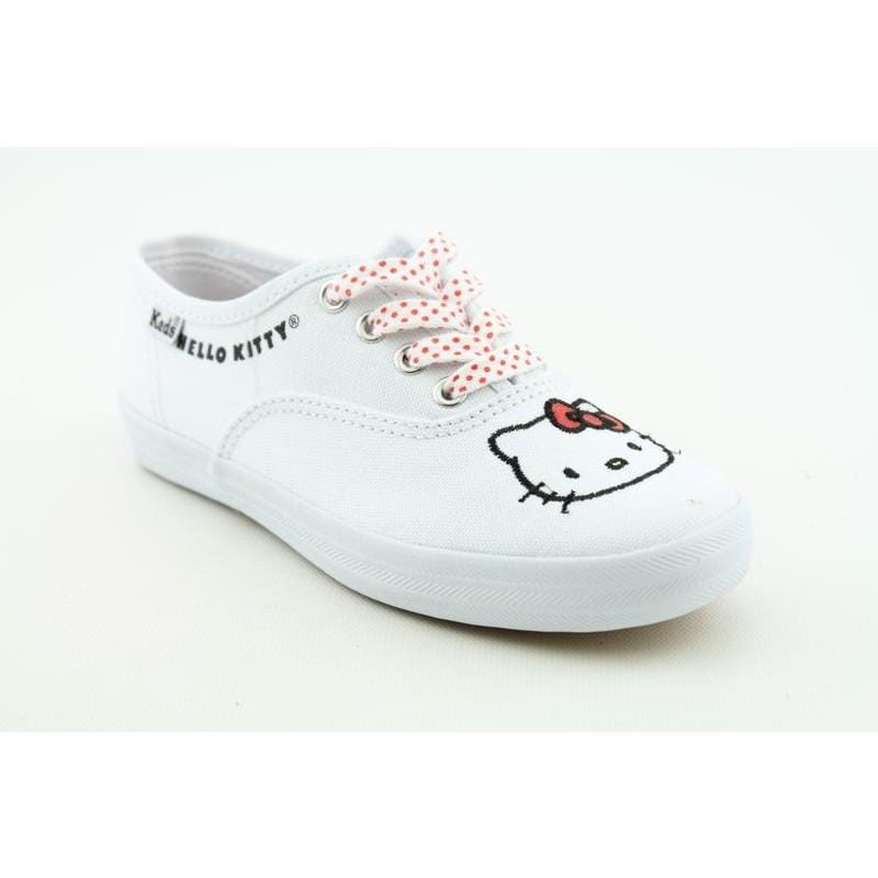 Keds Youths Original Champion CVO Hello Kitty White Casual Shoes
