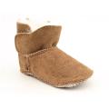 Emu Australia Infants Baby Toddler's Baby Bootie Brown Boots (Size 0-6 Months)