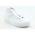 Vans Youth's Sk8 Hi White Athletic