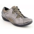 Taos Women's Speed Lacer Gray Flats & Oxfords (Size 8)