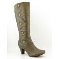 Diba Women's Cute Intent Green Boots (Size 10)