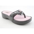 Dr. Scholl's Girls's Treasure Blacks Sandals (Size 2)
