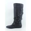 Baby Phat Women's Frances Black Boots (Size 6.5)