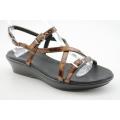 Munro American Women's Amber Browns Sandals (Size 7)
