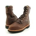 GEORGIA Men's G7014 8" Lacer Brown Boots