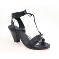 Diesel Women's Fringe Black Heels (Size 6)
