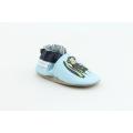 Robeez Infant's Surfer Dude Monkey Blue Casual Shoes (Size 2)