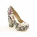 Mia Women's Uptown Girl Beige Heels