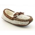 Acorn Women's Ragg Time Moc Gray Slippers