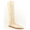 NYLA Women's Mitens Beige Boots (Size 10)