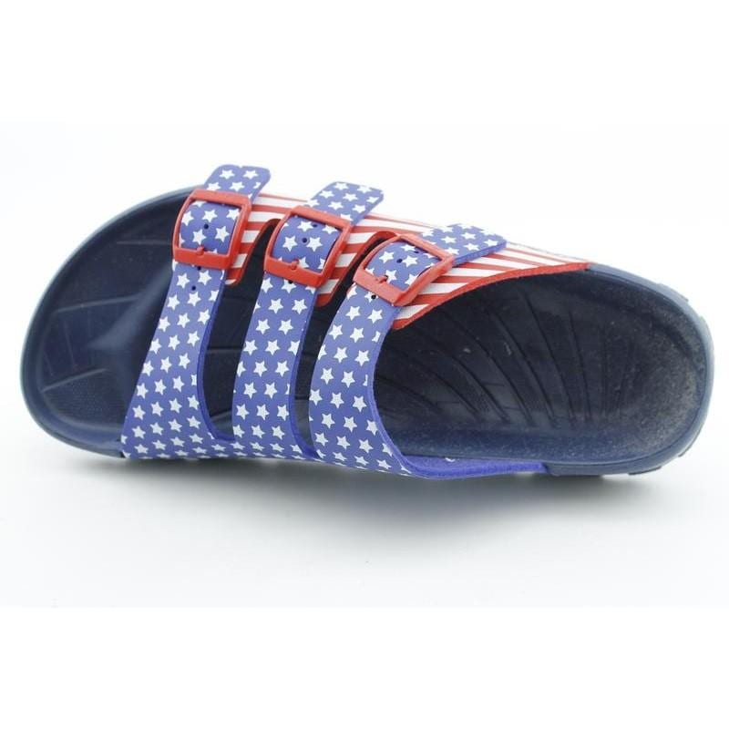 Birki's Men's Sansibar Blues Sandals - Overstockâ„¢ Shopping - Great ...