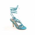 Nina Women's Gituska Blue Heels (Size 7)