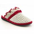 Acorn Women's Ragg Time Ruffle Gray Slippers
