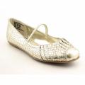 Kenneth Cole Reaction Youth Kids Girls's Point The Bay SN Metallics Flats