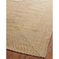 Hand-woven Reversible Red/ Green Braided Rug (5' x 8')