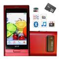 SVP SN-9 Dual SIM Red Unlocked GSM Cell Phone with 8GB Micro SD