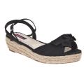 Riverberry Women's 'Quiche' Bow-detail Wedge Sandals