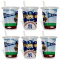 New York Yankees Sip and Go Cups (Pack of 6)